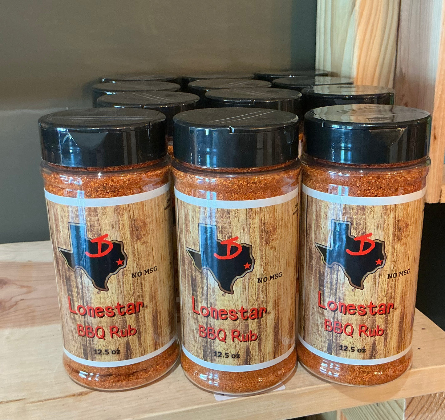 Lonestar BBQ Rub 12oz.