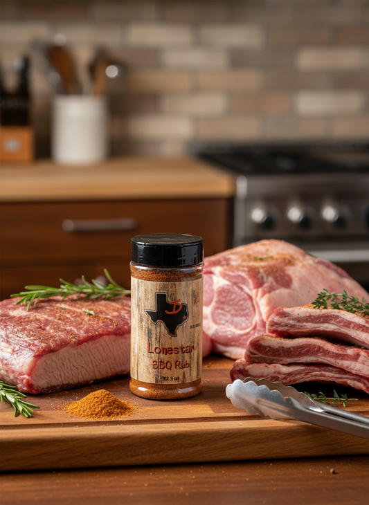 Lonestar BBQ Rub 12oz.