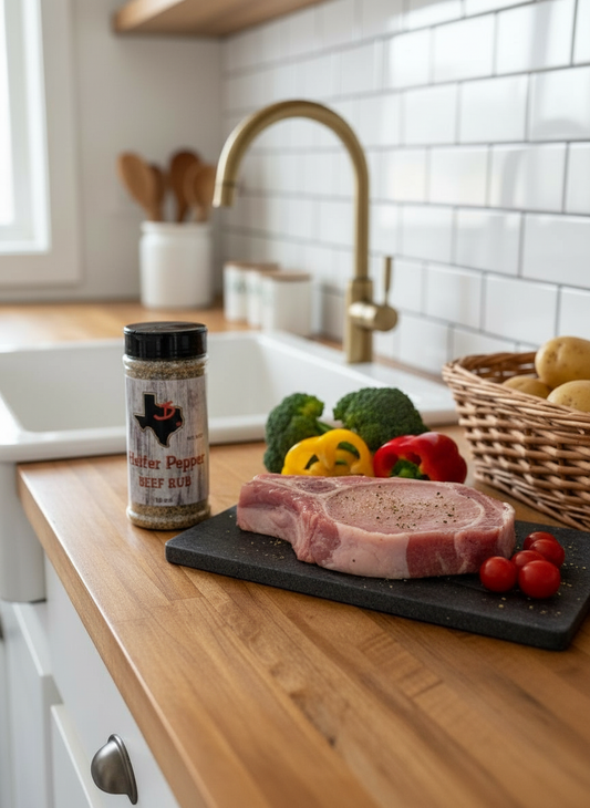 Heifer Pepper No Salt AP Rub 5.75oz