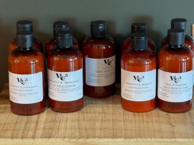 MC3 Goat Milk Lotions